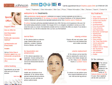 Tablet Screenshot of middlewichcosmetictreatments.co.uk